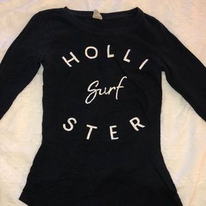 Dark Blue Hollister Shirt
